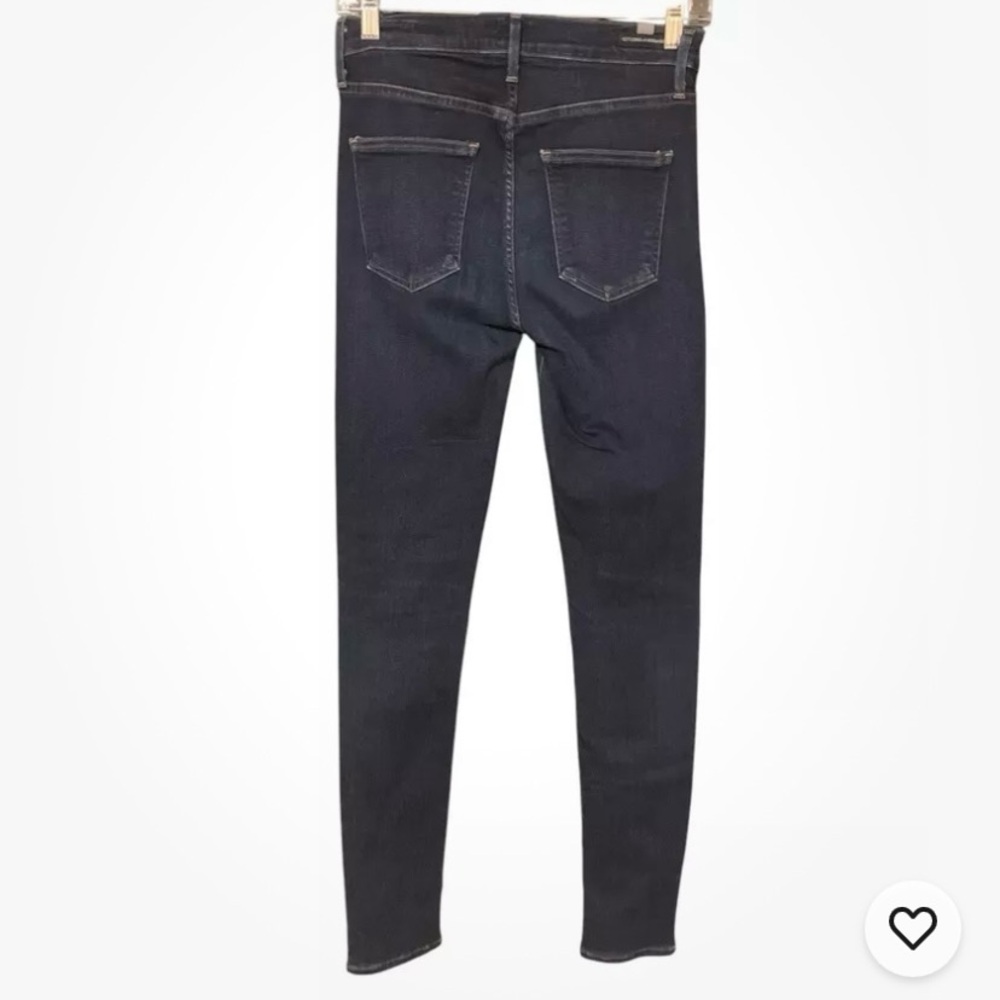 Citizens Of Humanity Jeans Women’s Blue 27 Rocket High Rise Skinny Dark Wash USA - Picture 2 of 12